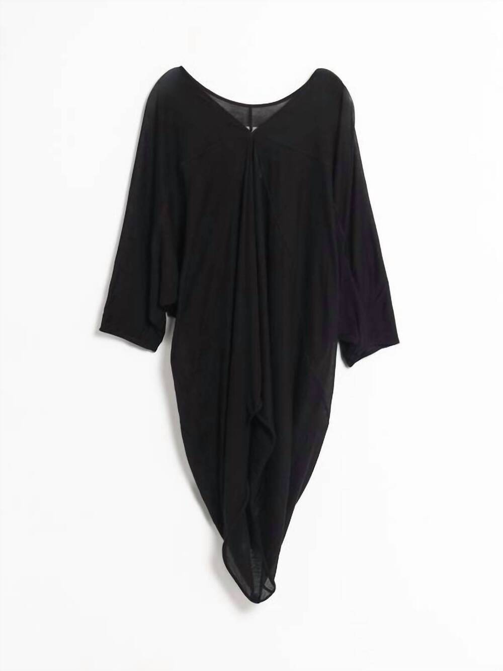 NEW RICK OWENS women's kite t-shirt in black